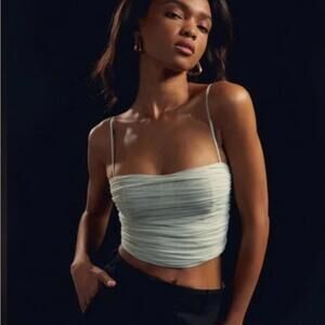 Aritzia Ten by Babaton Luxor Mesh Tank Top